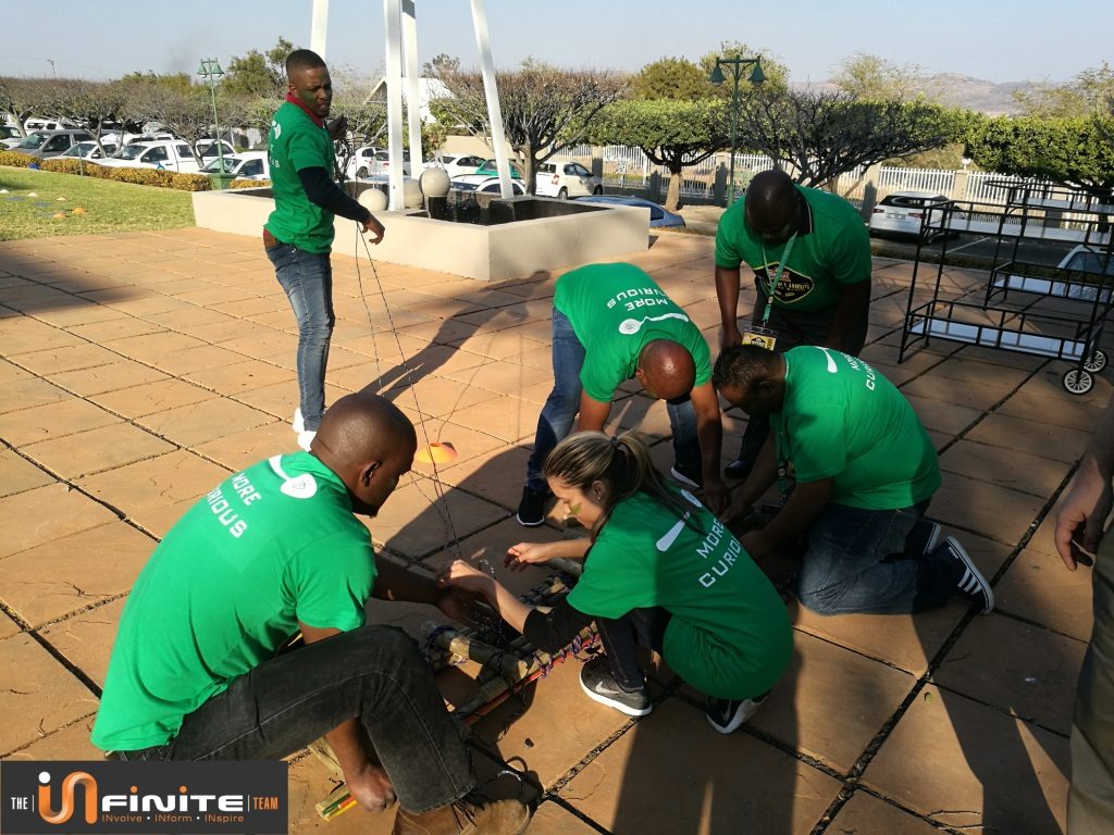 Team Building in Hartbeespoort close to Pretoria and Johannesburg