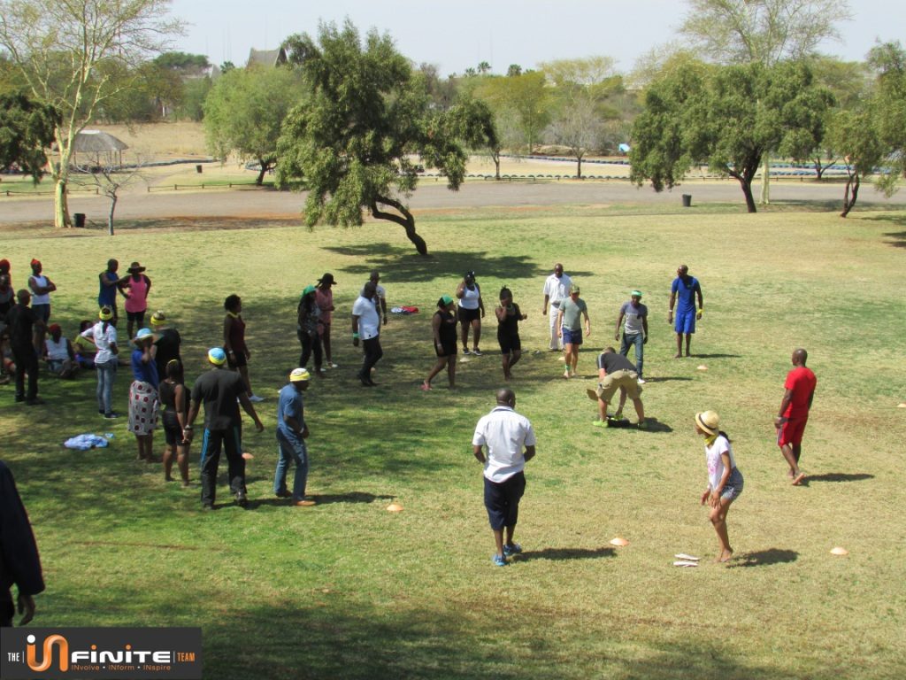 Team building at Warmbaths, A Forever Resort, Bela-Bela