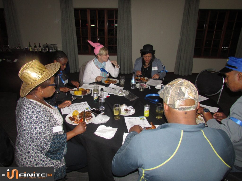 CSI – Cluedo Team building near Pretoria at Roodevallei