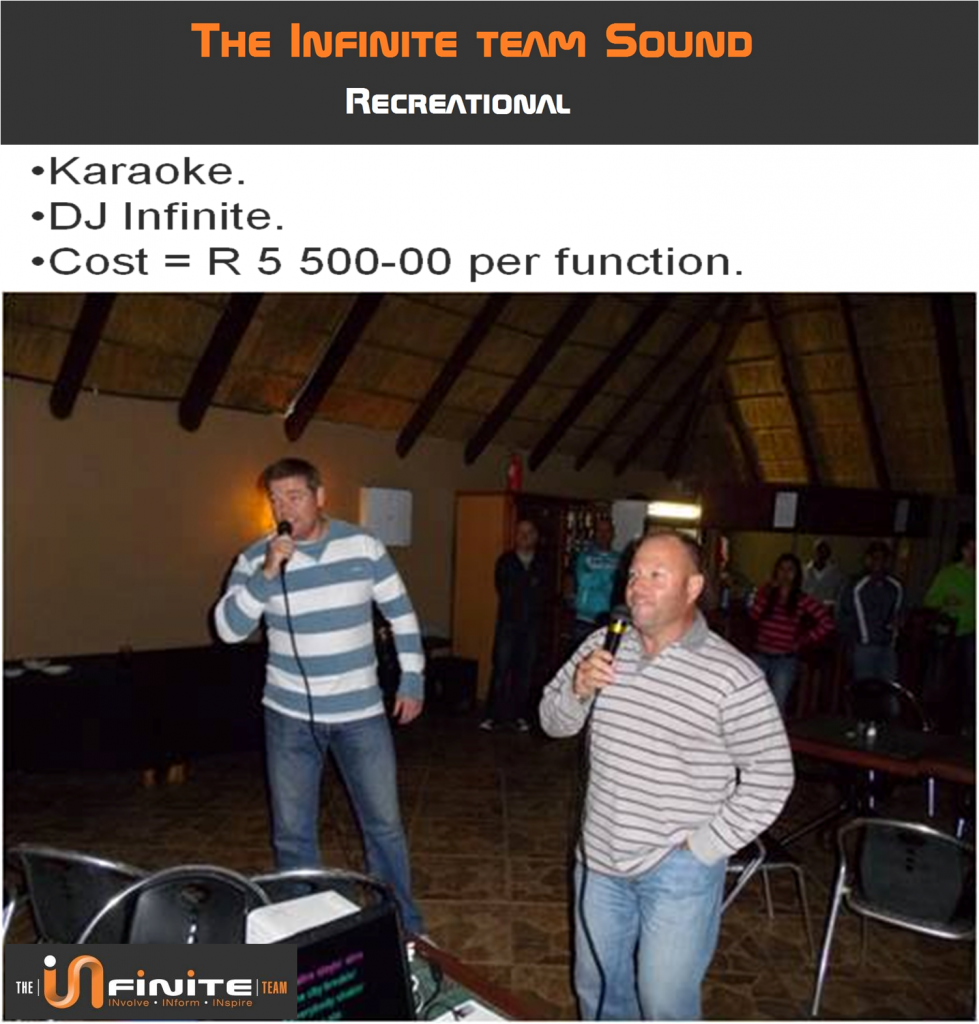 Karaoke Team Building in Pretoria