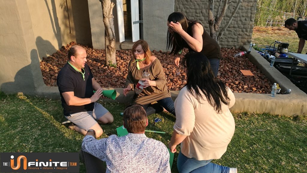 Rocket building team building