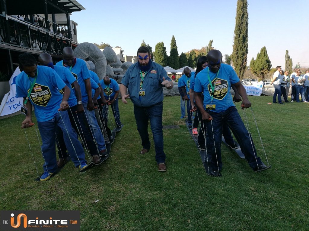 Team Building in Hartbeespoort close to Pretoria and Johannesburg