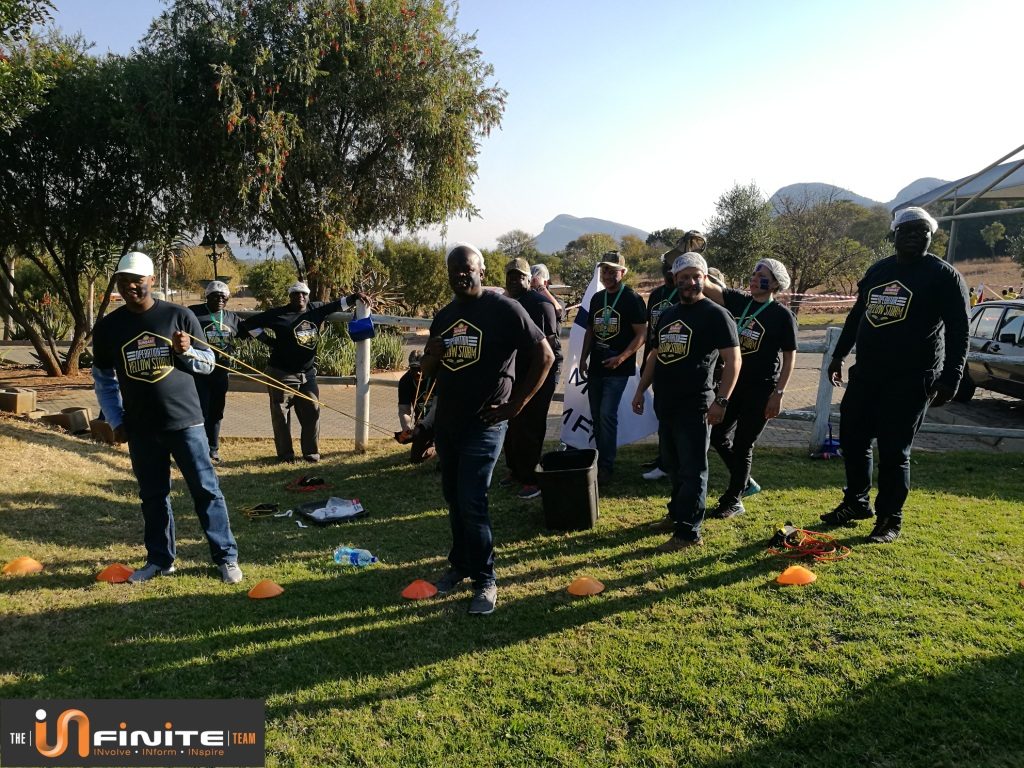 Team Building in Hartbeespoort close to Pretoria and Johannesburg