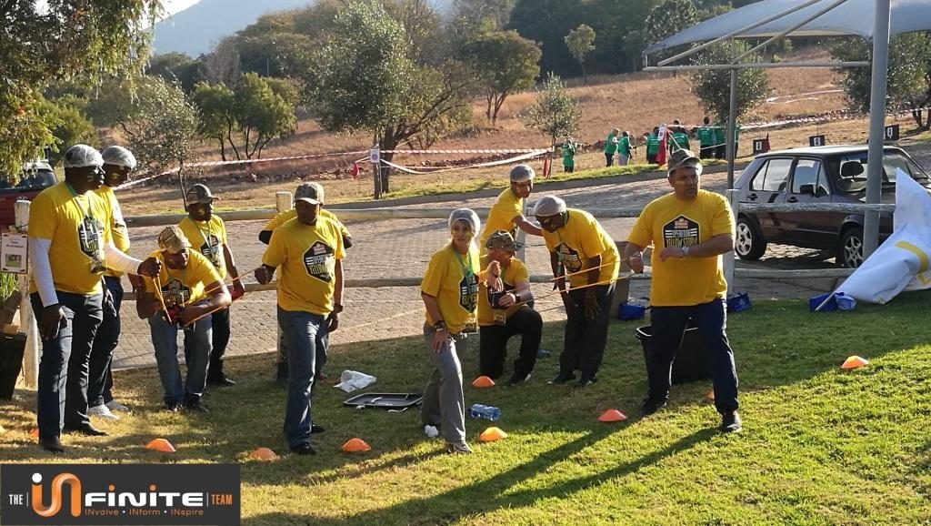 Team Building in Hartbeespoort close to Pretoria and Johannesburg