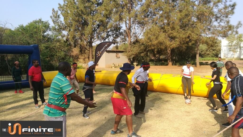 Giant Foosball team building