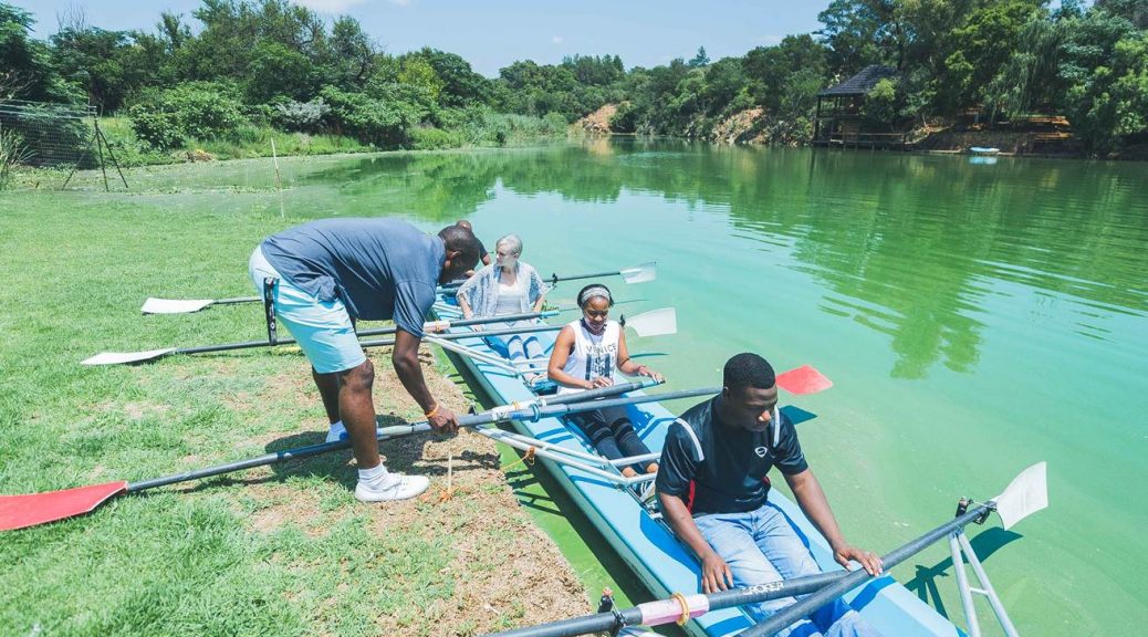 Rowing team building