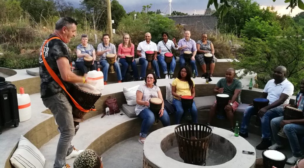 Drumming team building Pretoria