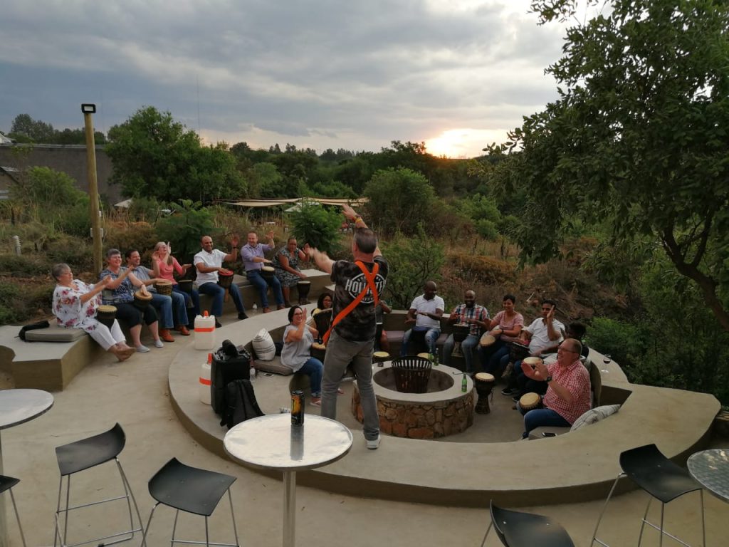 Drumming team building Pretoria